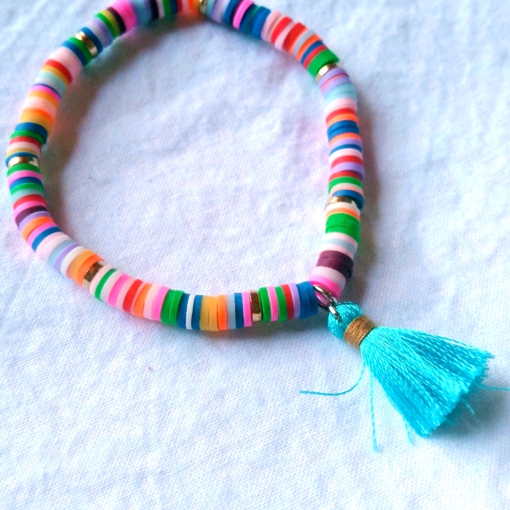 Tasseled bracelet